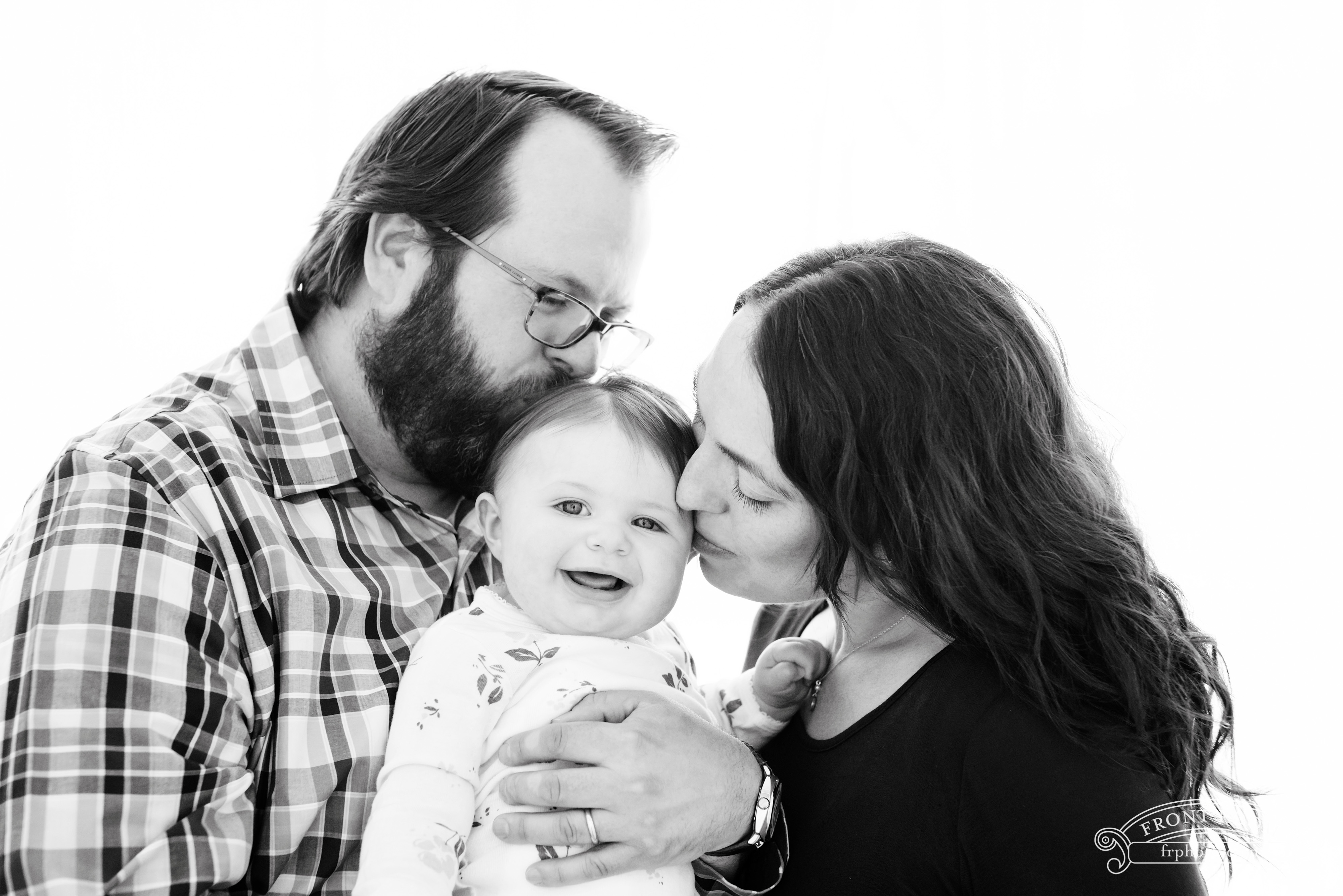 Family in Milwaukee Photography studio