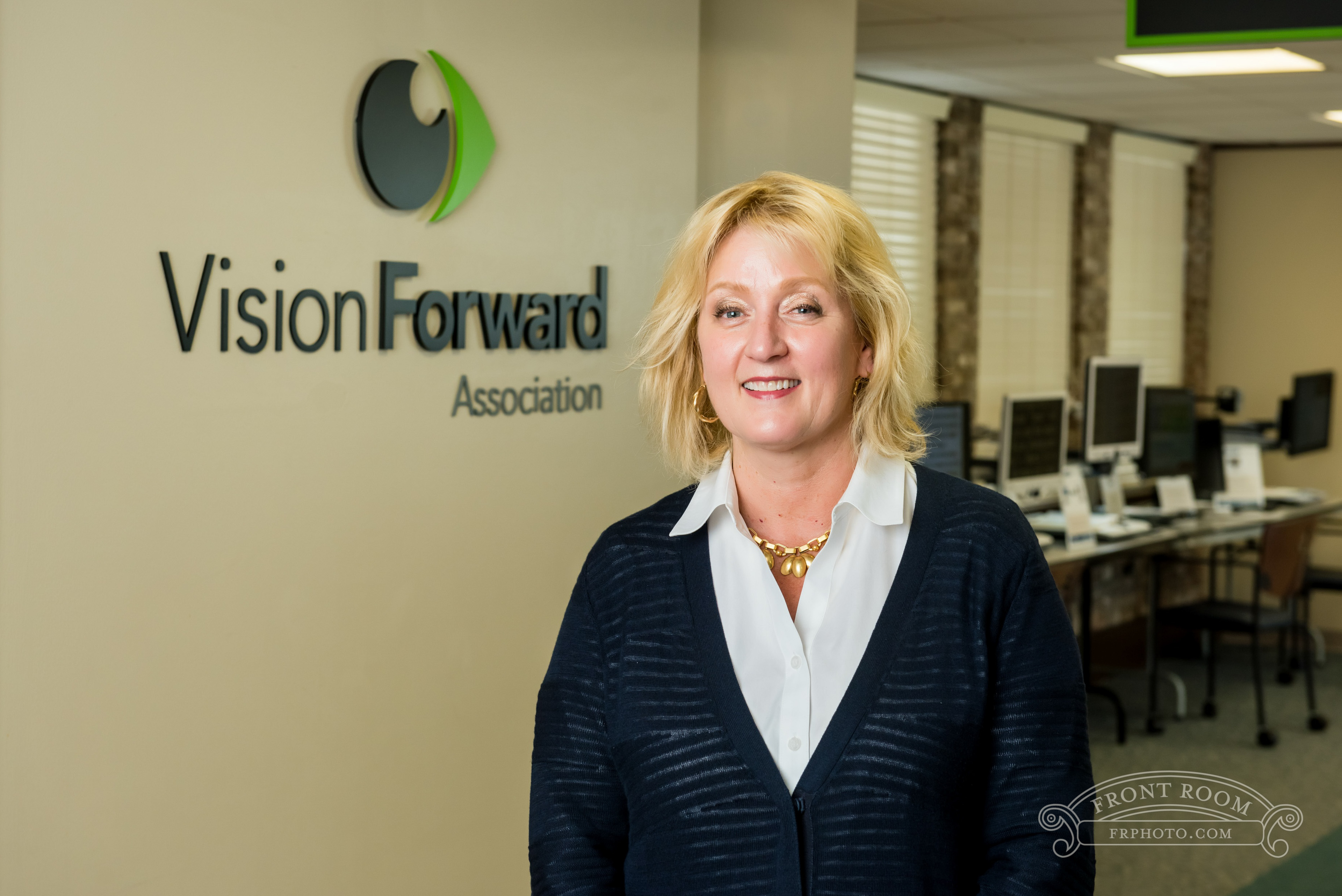 Business Headshots with Personality for Vision Forward